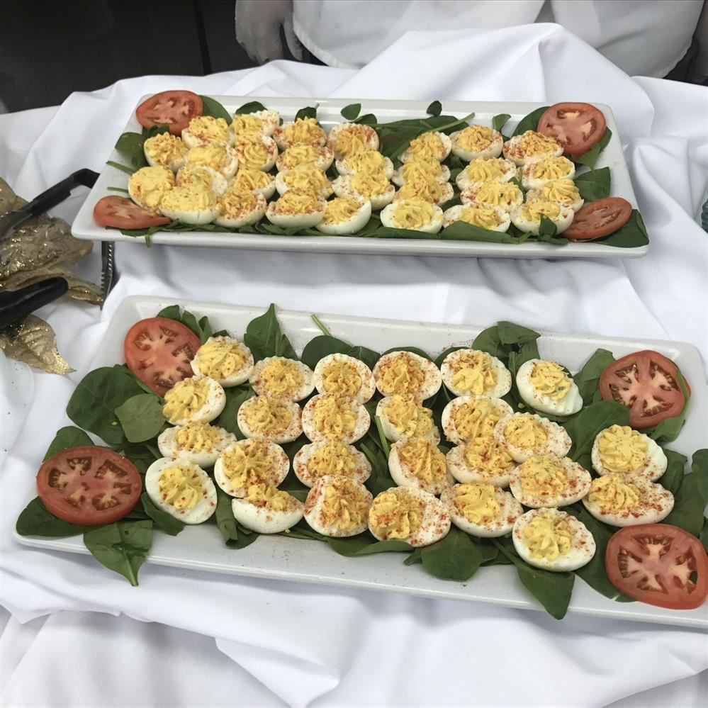  Christmas Buffet Eggs